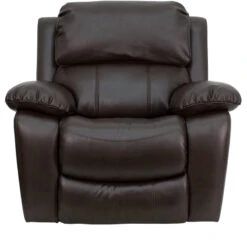 Brown Leather Rocker Recliner - By Flash Furniture - Madison Seating -Furniture Sales Store Brown Leather Rocker Recliner by Flash Furniture 3