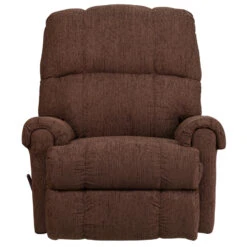 Contemporary Couger Chocolate Chenille Rocker Recliner - By Flash Furniture - Madison Seating -Furniture Sales Store Contemporary Couger Chocolate Chenille Rocker Recliner by Flash Furniture 3