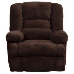 Contemporary Dynasty Chocolate Microfiber Rocker Recliner - By Flash Furniture - Madison Seating -Furniture Sales Store Contemporary Dynasty Chocolate Microfiber Rocker Recliner by Flash Furniture 3