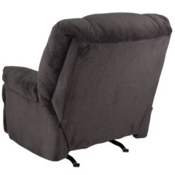 Contemporary Feel Good Slate Microfiber Rocker Recliner - By Flash Furniture - Madison Seating -Furniture Sales Store Contemporary Feel Good Slate Microfiber Rocker Recliner by Flash Furniture 2