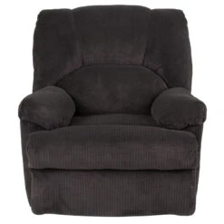 Contemporary Feel Good Slate Microfiber Rocker Recliner - By Flash Furniture - Madison Seating -Furniture Sales Store Contemporary Feel Good Slate Microfiber Rocker Recliner by Flash Furniture 3