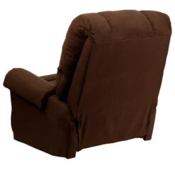 Contemporary Flatsuede Chocolate Microfiber Rocker Recliner - By Flash Furniture - Madison Seating -Furniture Sales Store Contemporary Flatsuede Chocolate Microfiber Rocker Recliner by Flash Furniture 2