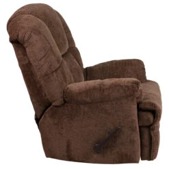 Contemporary Hillel Chocolate Chenille Rocker Recliner - By Flash Furniture - Madison Seating -Furniture Sales Store Contemporary Hillel Chocolate Chenille Rocker Recliner by Flash Furniture 1