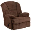 Contemporary Hillel Chocolate Chenille Rocker Recliner - By Flash Furniture - Madison Seating -Furniture Sales Store Contemporary Hillel Chocolate Chenille Rocker Recliner by Flash Furniture