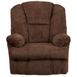 Contemporary Hillel Chocolate Chenille Rocker Recliner - By Flash Furniture - Madison Seating -Furniture Sales Store Contemporary Hillel Chocolate Chenille Rocker Recliner by Flash Furniture 3