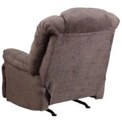 Contemporary Hillel Pewter Chenille Rocker Recliner - By Flash Furniture - Madison Seating -Furniture Sales Store Contemporary Hillel Pewter Chenille Rocker Recliner by Flash Furniture 2