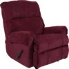 Contemporary Kelly Burgundy Super Soft Textured Microfiber Rocker Recliner By Flash Furniture - Madison Seating -Furniture Sales Store Contemporary Kelly Burgundy Super Soft Textured Microfiber Rocker Recliner by Flash Furniture