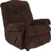 Contemporary Kelly Chocolate Super Soft Textured Microfiber Rocker Recliner By Flash Furniture - Madison Seating