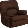 Contemporary Montana Chocolate Microfiber Suede Rocker Recliner - By Flash Furniture - Madison Seating 2 Contemporary Montana Chocolate Microfiber Suede Rocker Recliner - By Flash Furniture - Madison Seating -Furniture Sales Store Contemporary Montana Chocolate Microfiber Suede Rocker Recliner by Flash Furniture