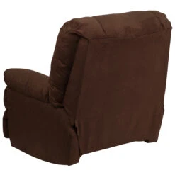 Contemporary Montana Chocolate Microfiber Suede Rocker Recliner - By Flash Furniture - Madison Seating -Furniture Sales Store Contemporary Montana Chocolate Microfiber Suede Rocker Recliner by Flash Furniture 2