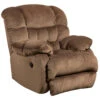 Contemporary Sharpei Espresso Microfiber Power Recliner With Push Button - By Flash Furniture - Madison Seating