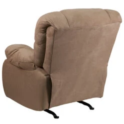 Contemporary Softsuede Taupe Microfiber Rocker Recliner - By Flash Furniture - Madison Seating -Furniture Sales Store Contemporary Softsuede Taupe Microfiber Rocker Recliner by Flash Furniture 2