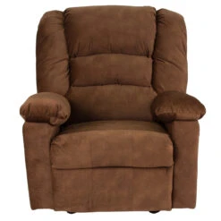 Contemporary Super Soft Cody Tobacco Microfiber Rocker Recliner - By Flash Furniture - Madison Seating -Furniture Sales Store Contemporary Super Soft Cody Tobacco Microfiber Rocker Recliner by Flash Furniture 2