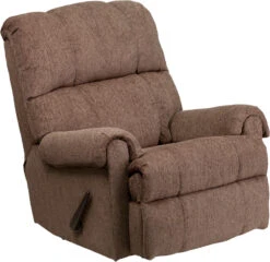 Contemporary Tahoe Bark Chenille Rocker Recliner - By Flash Furniture - Madison Seating