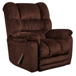 Contemporary Temptation Mahogany Microfiber Rocker Recliner - By Flash Furniture - Madison Seating