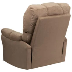 Contemporary Top Hat Coffee Microfiber Rocker Recliner - By Flash Furniture - Madison Seating -Furniture Sales Store Contemporary Top Hat Coffee Microfiber Rocker Recliner by Flash Furniture 2