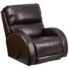 Contemporary Ty Brown Leather Rocker Recliner - By Flash Furniture - Madison Seating -Furniture Sales Store Contemporary Ty Brown Leather Rocker Recliner by Flash Furniture