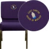 Embroidered HERCULES Series 21''W Stacking Church Chair In Royal Purple Fabric - Gold Vein Frame - By Flash Furniture - Madison Seating 2 Embroidered HERCULES Series 21''W Stacking Church Chair In Royal Purple Fabric - Gold Vein Frame - By Flash Furniture - Madison Seating -Furniture Sales Store Embroidered HERCULES Series 21W Stacking Church Chair in Royal Purple Fabric Gold Vein Frame by Flash Furniture