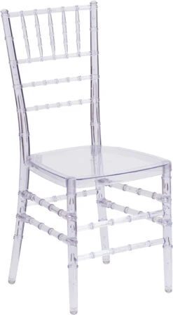Flash Elegance Crystal Ice Stacking Chiavari Chair - By Flash Furniture - Madison Seating