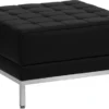 HERCULES Imagination Series Black Leather Ottoman - By Flash Furniture - Madison Seating 1 HERCULES Imagination Series Black Leather Ottoman - By Flash Furniture - Madison Seating -Furniture Sales Store HERCULES Imagination Series Black Leather Ottoman by Flash Furniture