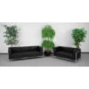HERCULES Imagination Series Black Leather Sofa & Loveseat Set - By Flash Furniture - Madison Seating -Furniture Sales Store HERCULES Imagination Series Black Leather Sofa Loveseat Set by Flash Furniture