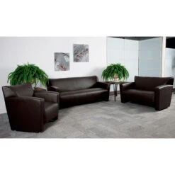 HERCULES Majesty Series Brown Leather Loveseat - By Flash Furniture - Madison Seating 7 HERCULES Majesty Series Brown Leather Loveseat - By Flash Furniture - Madison Seating -Furniture Sales Store HERCULES Majesty Series Brown Leather Loveseat by Flash Furniture 2
