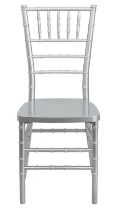 HERCULES PREMIUM Series Silver Resin Stacking Chiavari Chair - By Flash Furniture - Madison Seating -Furniture Sales Store HERCULES PREMIUM Series Silver Resin Stacking Chiavari Chair by Flash Furniture 3