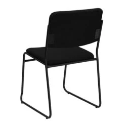 HERCULES Series 1000 Lb. Capacity High Density Black Fabric Stacking Chair With Sled Base - By Flash Furniture - Madison Seating -Furniture Sales Store HERCULES Series 1000 lb. Capacity High Density Black Fabric Stacking Chair with Sled Base by Flash Furniture 4