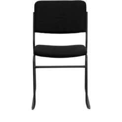 HERCULES Series 1000 Lb. Capacity High Density Black Fabric Stacking Chair With Sled Base - By Flash Furniture - Madison Seating -Furniture Sales Store HERCULES Series 1000 lb. Capacity High Density Black Fabric Stacking Chair with Sled Base by Flash Furniture 6