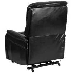 HERCULES Series Black Leather Remote Powered Lift Recliner - By Flash Furniture - Madison Seating -Furniture Sales Store HERCULES Series Black Leather Remote Powered Lift Recliner by Flash Furniture 2