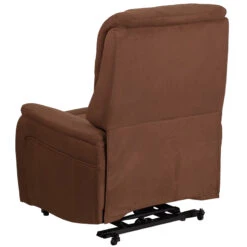 HERCULES Series Brown Microfiber Remote Powered Lift Recliner - By Flash Furniture - Madison Seating -Furniture Sales Store HERCULES Series Brown Microfiber Remote Powered Lift Recliner by Flash Furniture 2
