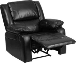 Harmony Series Black Leather Recliner - By Flash Furniture - Madison Seating