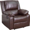 Harmony Series Brown Leather Recliner - By Flash Furniture - Madison Seating