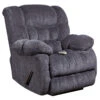 Massaging Columbia Indigo Blue Microfiber Rocker Recliner With Heat Control - By Flash Furniture - Madison Seating