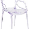 Nesting Series Transparent Stacking Side Chair - By Flash Furniture - Madison Seating