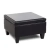 Reception Ottoman With Black LeatherPlus Upholstery By Boss Office Products - Madison Seating 2 Reception Ottoman With Black LeatherPlus Upholstery By Boss Office Products - Madison Seating -Furniture Sales Store Reception Ottoman with Black LeatherPlus Upholstery by Boss Office Products