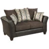 Riverstone Rip Sable Chenille Loveseat - By Flash Furniture - Madison Seating
