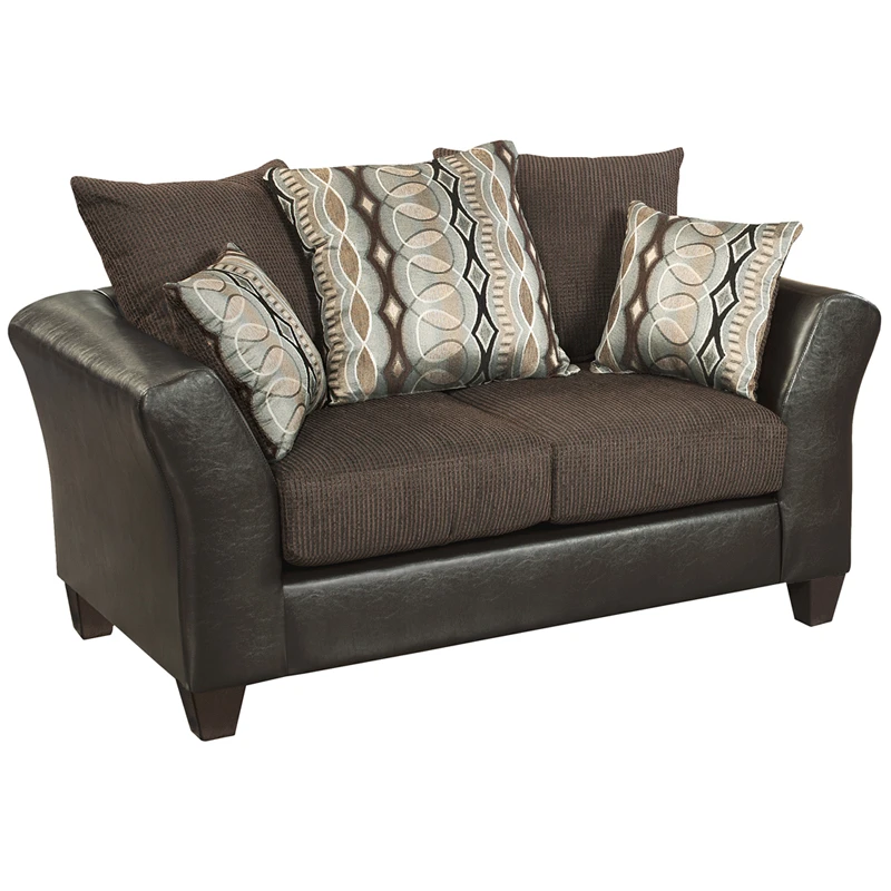 Riverstone Rip Sable Chenille Loveseat - By Flash Furniture - Madison Seating 3 Riverstone Rip Sable Chenille Loveseat - By Flash Furniture - Madison Seating