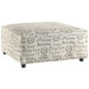 Signature Design By Ashley Alenya Oversized Accent Ottoman In Quartz Microfiber - By Flash Furniture - Madison Seating -Furniture Sales Store Signature Design by Ashley Alenya Oversized Accent Ottoman in Quartz Microfiber by Flash Furniture