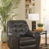Signature Design By Ashley Alliston Chocolate Rocker Recliner - Madison Seating -Furniture Sales Store Signature Design by Ashley Alliston Chocolate Rocker Recliner scaled 1