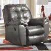 Signature Design By Ashley Alliston DB Gray Rocker Recliner - Madison Seating -Furniture Sales Store Signature Design by Ashley Alliston DB Gray Rocker Recliner
