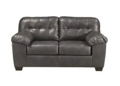 Signature Design By Ashley Alliston Gray Loveseat - Madison Seating