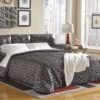 Signature Design By Ashley Alliston Gray Queen Sofa Sleeper - Madison Seating -Furniture Sales Store Signature Design by Ashley Alliston Gray Queen Sofa Sleeper