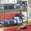 Signature Design By Ashley Benjamin Twin/Twin Metal Bunk Bed - Madison Seating -Furniture Sales Store Signature Design by Ashley Benjamin TwinTwin Metal Bunk Bed scaled 1