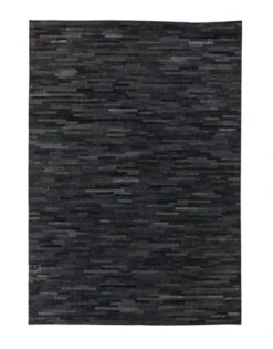 Signature Design By Ashley Black Cowhide Large Rug - Madison Seating