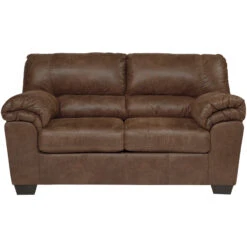 Signature Design By Ashley Bladen Loveseat In Coffee Faux Leather - By Flash Furniture - Madison Seating