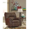 Signature Design By Ashley Bladen Rocker Recliner In Coffee Faux Leather - By Flash Furniture - Madison Seating