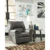 Signature Design By Ashley Bladen Rocker Recliner In Slate Faux Leather - By Flash Furniture - Madison Seating