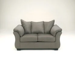 Signature Design By Ashley Darcy Cobblestone Loveseat - Madison Seating