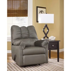 Signature Design By Ashley Darcy Rocker Recliner In Cobblestone Microfiber - By Flash Furniture - Madison Seating